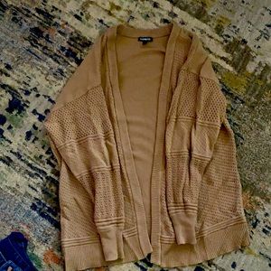 New express open sweater